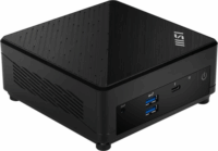 MSI Cubi 5 12M-262BEU-B31215UXX Mini PC (Intel Processor N200 / No RAM / NO SSD / No OS) - Fekete