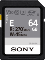 Sony 64GB SF-E SDXC UHS-II U3 Memóriakártya