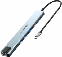 BlitzWolf BW-TH5 10in1 USB-C notebook dokkoló - Ezüst