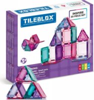 Magformers Tileblox Pastel 20 darabos Mágneses Építőjáték