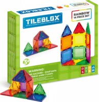 Magformers Tileblox Rainbow 14 darabos Mágneses Építőjáték