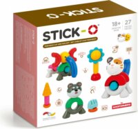 Magformers Stick-O Macska és Kutya 27 darabos Mágneses Építőjáték