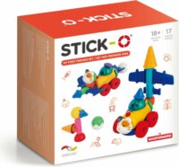 Magformers Stick-o Barátokkal 17 darabos Mágneses Építőjáték