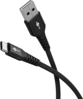 Goobay 74528 USB-C apa - USB-A apa 2.0 Adat és töltőkábel 3m - Fekete