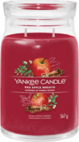 Yankee Candle Signature Red Apple karácsonyi Illatgyertya 567g - Piros