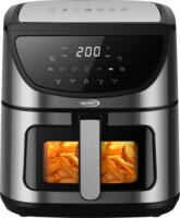 Hauser AF-818 AirFryer Forrólevegős sütő 8L 1700 Watt - Fekete