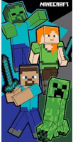 Minecraft Virtuális harc fürdőlepedő - 70 x 140 cm