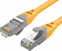 Vention IBHYD S/FTP Cat6A RJ45 Patch Kábel 0.5m - Sárga