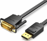 Vention HAFBF Displayport apa - DVI-D apa Kábel 1m - Fekete