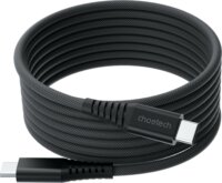 Choetech USB-C 3.1 apa - USB-C 3.1 apa Mágneses Adat és gyorstöltő kábel 1.8m - Fekete