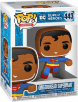 Funko POP! 443 Heroes DC Holiday - Superman mézeskalács figura 9cm