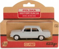 Daffi PRL Kollekció Fiat 125p gyűjthető kisautó 1:43 - Szürke