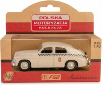 Daffi PRL Kollekció Warszawa M20 Taxi Kisautó 1:43 - Homokszín