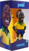 Minix Brazília - Pelé gyűjthető focista figura sárga mezben 12cm