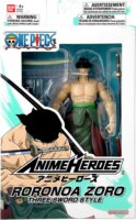 Bandai Anime Heroes One Piece - Roronoa Zoro Three Sword gyűjthető anime figura 17cm