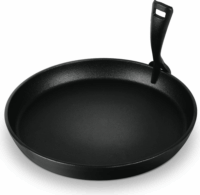 Berlinger Haus LP-BH-189 Öntöttvas kerek grill sütőlap levehető nyéllel 21 cm - Fekete