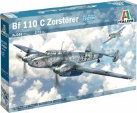 Italeri BF-110C Zerstorer vadászrepülő Műanyag makett 1:72