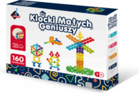 Askato Little geniuses blocks - Virágok és golyók 160 darabos építőjáték készlet