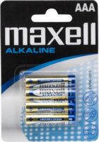 Maxell 18721 LR03 Alkáli Ceruzaelem AAA 1,5V (4db /csomag)