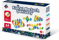 Askato Little geniuses blocks 64 darabos építő oktató készlet