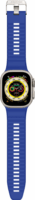 Decoded Szilikon Apple Watch óraszíj 42/44/45/49mm - Kék