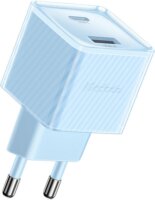 McDodo CH-4152 USB-A / USB-C Hálózati Gyorstöltő Adapter 33W - Kék