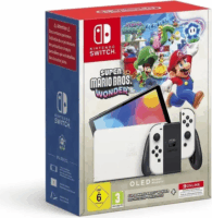 Nintendo Switch OLED 64GB Fehér + Super Mario Bros + 1 év online előfizetés