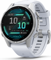 Garmin Fenix 8 AMOLED Unisex Okosóra 43mm - Ezüst