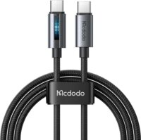 Mcdodo CA-5740 USB-C apa - USB-C apa 3.0 Adat és töltőkábel 1.2m - Fekete