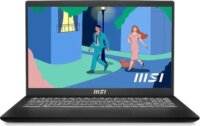 MSI Business NB Modern 15 B13M-1030 Laptop Fekete (15.6" / Intel Core i3-1315U / 8GB / 512GB SSD)