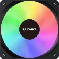 RAIDMAX X-AIR 120mm PWM RGB Rendszerhűtő ventilátor 4db - Fekete