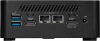 MSI Business DT Cubi NUC 1M-072BCZ Mini PC (Intel Core i7-150U / No RAM / No SSD / No OS) - Fekete