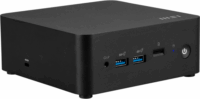 MSI Business DT Cubi NUC 1M-073BCZ Mini PC (Intel Core i5-120U / No RAM / No SSD / No OS) - Fekete