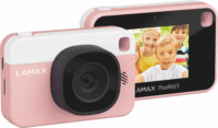 LAMAX PixelKid1 Gyerek Digitális Fényképező 8Mpx / FullHD - Rózsaszín