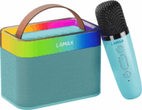 LAMAX KaraokeKid1 Gyerek Bluetooth Karaoke Party Hangszóró Mikrofonnal 10W - Kék