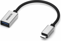 Marmitek Connect USB-C apa - USB-A anya Átalakító Adapter - Ezüst