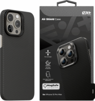 NextOne Airshield Apple iPhone 15 Pro Max Aramid szálas tok - Fekete