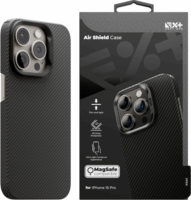 NextOne Airshield Apple iPhone 15 Pro Aramid szálas tok - Fekete