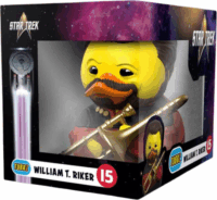 Numskull Tubbz Boxed Star Trek - William T. Riker gyűjthető Gumikacsa figura 9cm