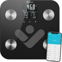 TrueLife FitScale W6 BT Okos személymérleg Max 180kg - Fekete