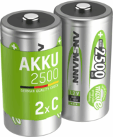 Ansmann maxE Újratölthető Ni-MH Babyelem C 2500mAh 1.2V (2db/csomag)