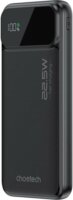 Choetech B728 Powerbank USB-A + USB-C / 10000mAh 22.5W - Fekete