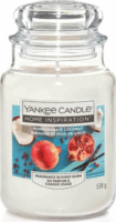 Yankee Candle Home Inspiration Pomegranate Coconut Illatgyertya 538g - Fehér