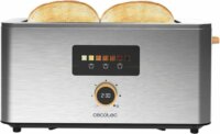 Cecoiec Touch&Toast Extra 4 szeletes kenyérpirító 1500W - Ezüst