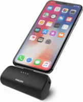 Philips DLP2510C Powerbank Integrált USB-C csatlakozóval 2500mAh - Fekete