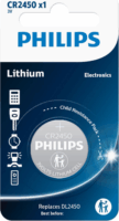 Philips CR2450 Lithium Gombelem (1db/csomag)