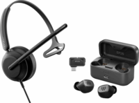 EPOS IMPACT 730 Bundle Vezetékes Fejhallgató Headset + GTW 270 Vezeték Nélküli Fülhallgató Headset - Fekete