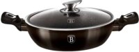 Berlinger Haus BH/6608 Alacsony Alumínium Lábas Üveg fedővel Ø 24cm 2,3L - Fekete