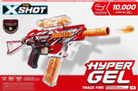 Zuru XSHOT HyperGEL Trace Fire zselégolyó lövő fegyver + 10000 zselégolyó