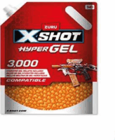 Zuru XSHOT HyperGEL zselé töltény 3000 db - Narancssárga